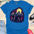 Bulldog & Moon - V2 - Stylish Red Eye T-Shirt